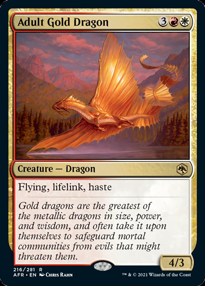 Adult Gold Dragon [Dungeons & Dragons: Adventures in the Forgotten Realms] | Devastation Store