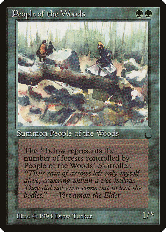 People of the Woods [The Dark] - Devastation Store | Devastation Store