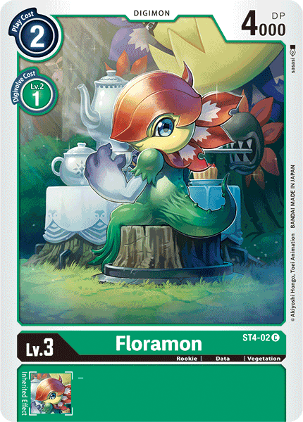 Floramon [ST4-02] [Starter Deck: Giga Green] | Devastation Store