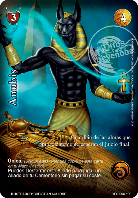 (1FU-006-190) Anubis – Milenaria - Devastation Store | Devastation Store