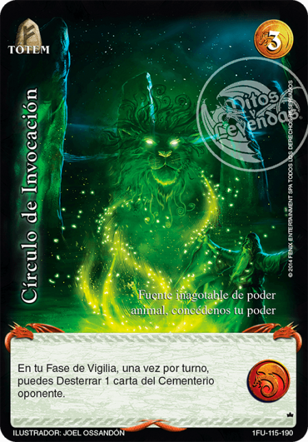 (1FU-115-190) Círculo de Invocación – Cortesano - Devastation Store | Devastation Store