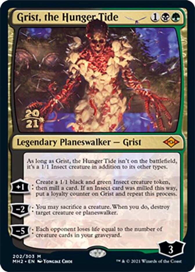 Grist, the Hunger Tide [Modern Horizons 2 Prerelease Promos] | Devastation Store