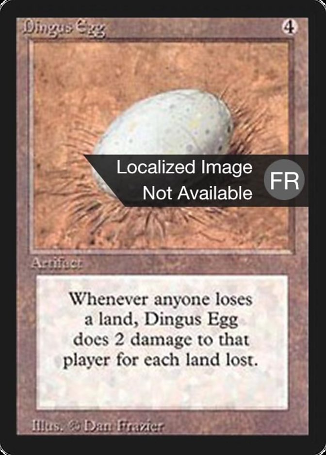 Dingus Egg [Foreign Black Border] | Devastation Store