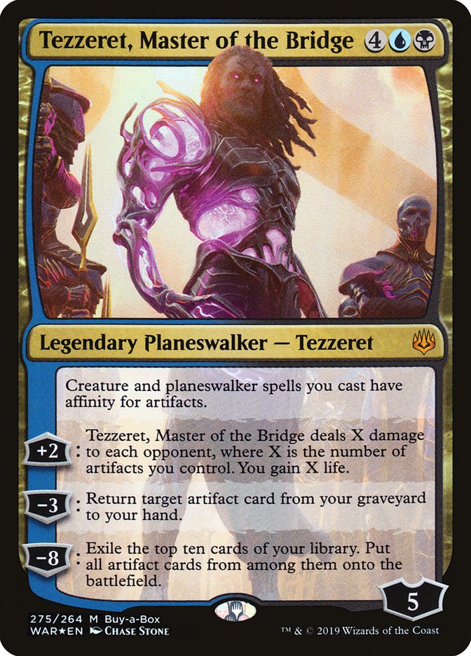 Tezzeret, Master of the Bridge (Buy-A-Box) [War of the Spark] | Devastation Store