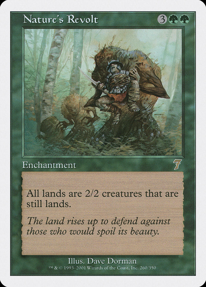 Nature's Revolt [Seventh Edition] | Devastation Store