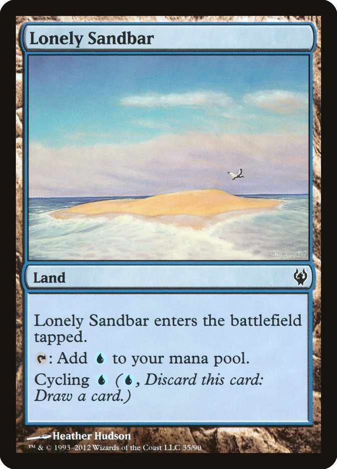 Lonely Sandbar [Duel Decks: Izzet vs. Golgari] | Devastation Store