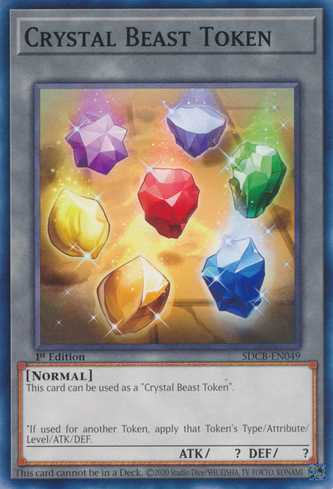 Crystal Beast Token [SDCB-EN049] Common | Devastation Store