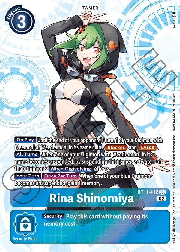 Rina Shinomiya [BT11-112] [Dimensional Phase] | Devastation Store