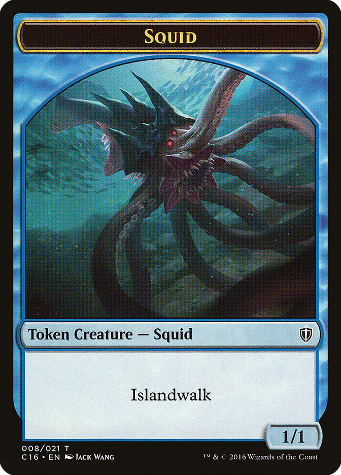 Squid [Commander 2016 Tokens] | Devastation Store