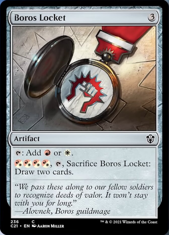 Boros Locket [Commander 2021] | Devastation Store