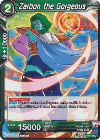 Zarbon the Gorgeous (BT10-085) [Rise of the Unison Warrior 2nd Edition] | Devastation Store