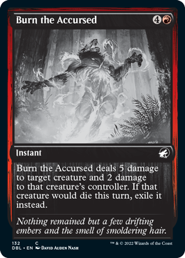 Burn the Accursed [Innistrad: Double Feature] | Devastation Store