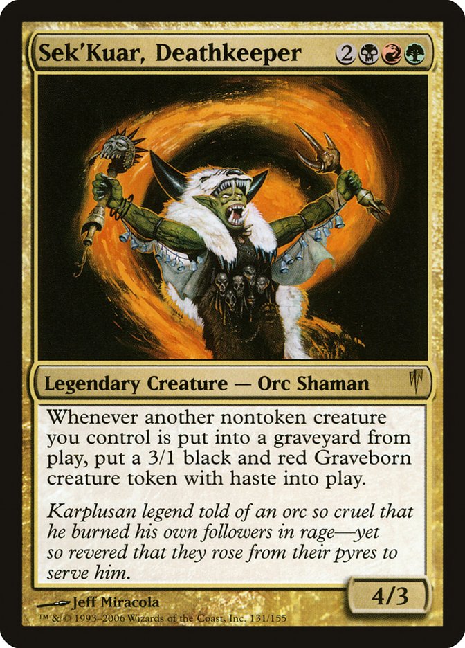 Sek'Kuar, Deathkeeper [Coldsnap] | Devastation Store