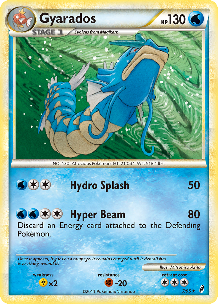 Gyarados (7/95) [HeartGold & SoulSilver: Call of Legends] | Devastation Store