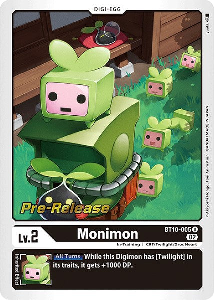 Monimon [BT10-005] [Xros Encounter Pre-Release Cards] | Devastation Store