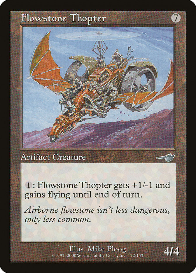 Flowstone Thopter [Nemesis] - Devastation Store | Devastation Store