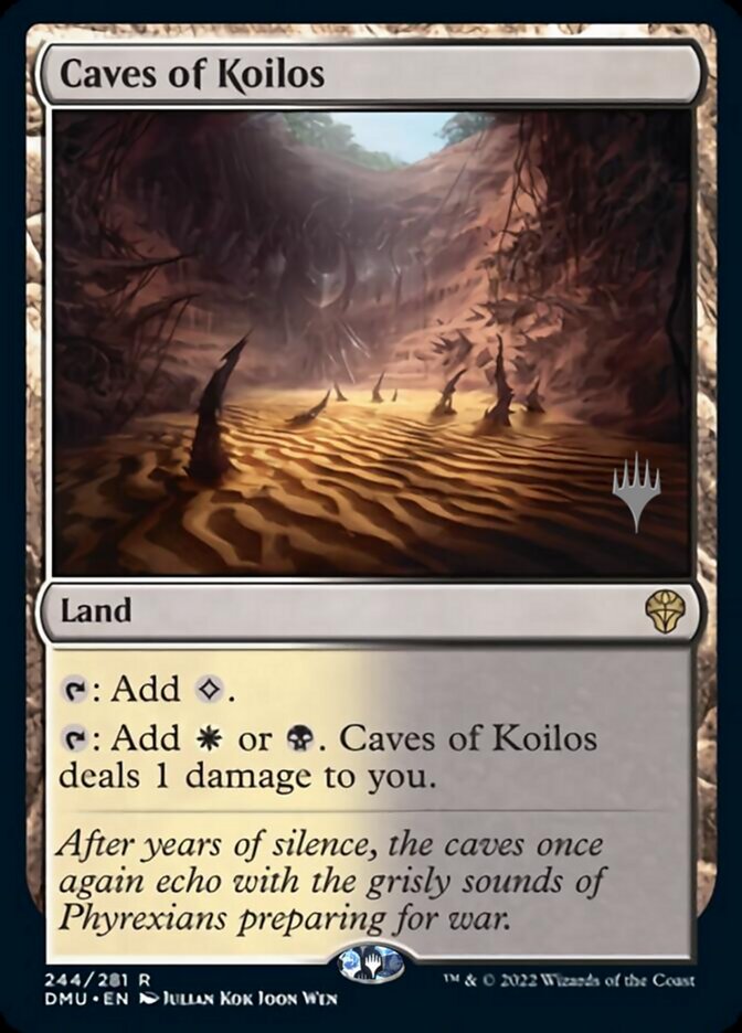 Caves of Koilos (Promo Pack) [Dominaria United Promos] | Devastation Store
