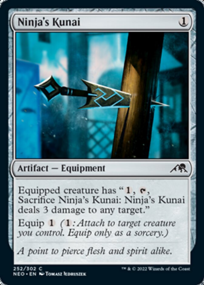 Ninja's Kunai [Kamigawa: Neon Dynasty] | Devastation Store