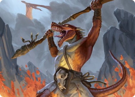 Kobold Art Card [Dungeons & Dragons: Adventures in the Forgotten Realms Art Series] | Devastation Store