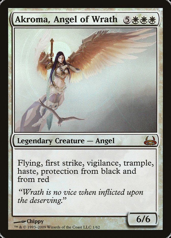 Akroma, Angel of Wrath [Duel Decks: Divine vs. Demonic] - Devastation Store | Devastation Store
