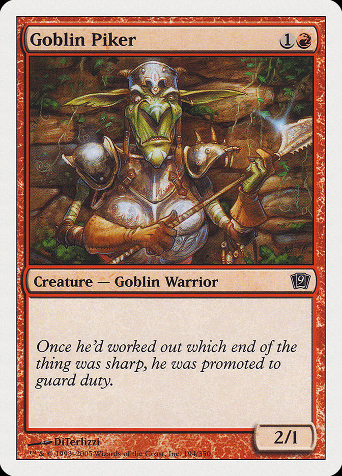 Goblin Piker [Ninth Edition] - Devastation Store | Devastation Store