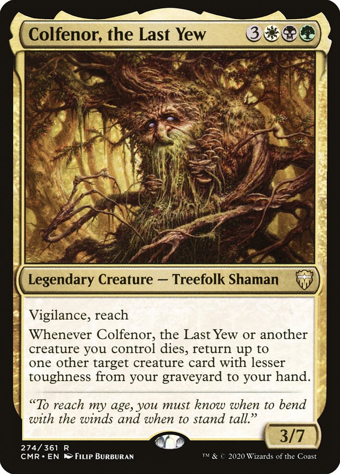 Colfenor, the Last Yew [Commander Legends] | Devastation Store