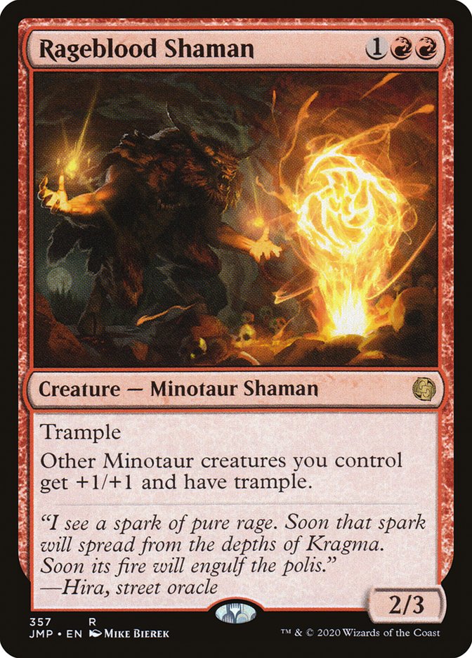 Rageblood Shaman [Jumpstart] | Devastation Store