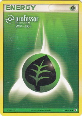 Grass Energy (104/109) (2004 2005) [Professor Program Promos] | Devastation Store