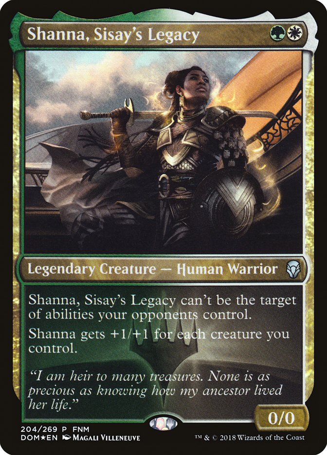 Shanna, Sisay's Legacy (FNM) [Dominaria Promos] - Devastation Store | Devastation Store