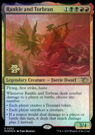 Rankle and Torbran [March of the Machine Prerelease Promos] | Devastation Store
