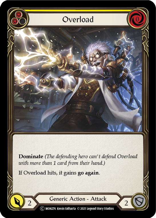 Overload (Yellow) [U-MON276] Unlimited Edition Normal | Devastation Store