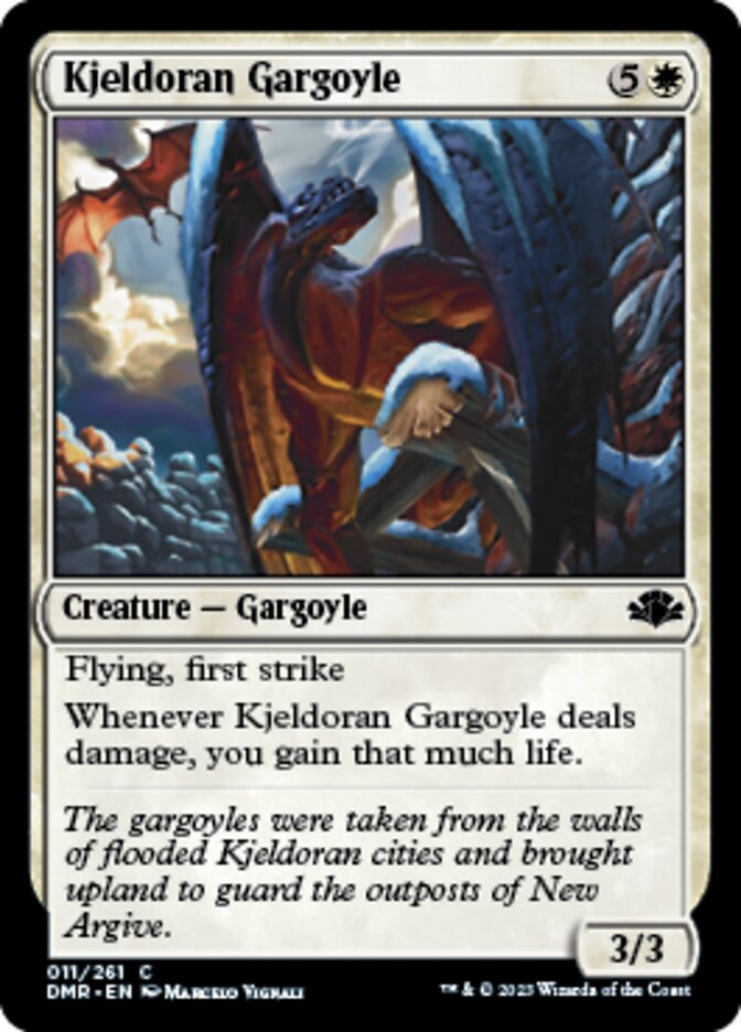 Kjeldoran Gargoyle [Dominaria Remastered] | Devastation Store