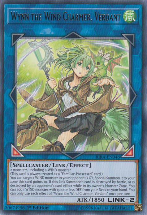 Wynn the Wind Charmer, Verdant [RIRA-EN046] Rare | Devastation Store