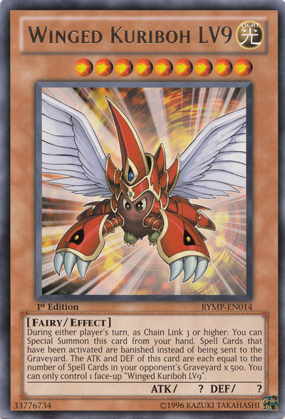 Winged Kuriboh LV9 [RYMP-EN014] Rare | Devastation Store