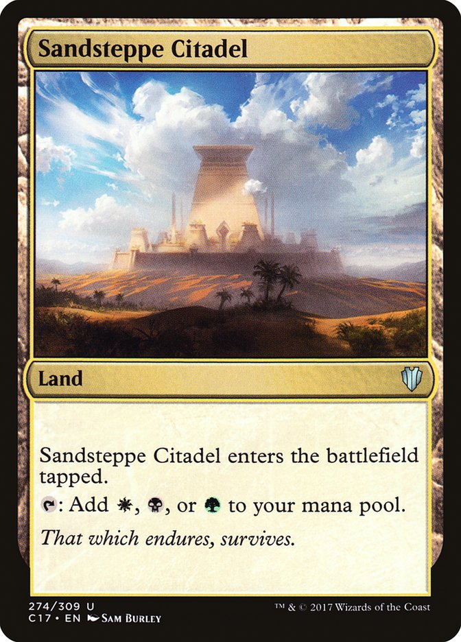 Sandsteppe Citadel [Commander 2017] | Devastation Store