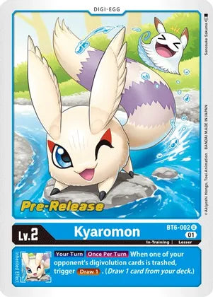 Kyaromon [BT6-002] [Double Diamond Pre-Release Cards] | Devastation Store