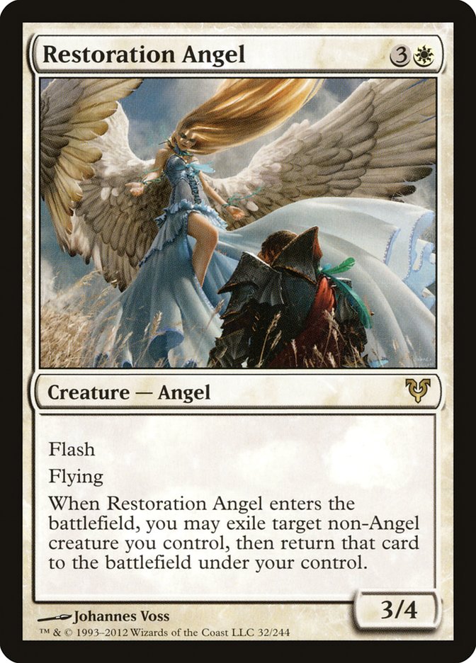 Restoration Angel [Avacyn Restored] | Devastation Store