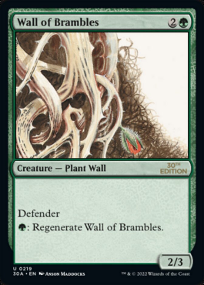 Wall of Brambles [30th Anniversary Edition] | Devastation Store