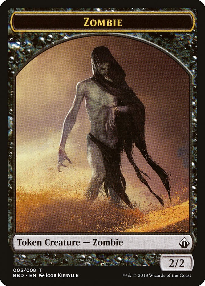 Zombie [Battlebond Tokens] | Devastation Store