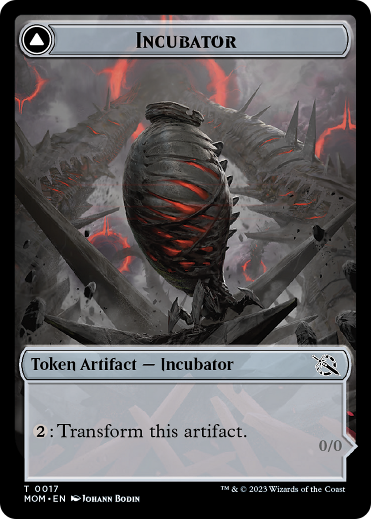 Incubator // Phyrexian (17) Double-Sided Token [March of the Machine Tokens] | Devastation Store