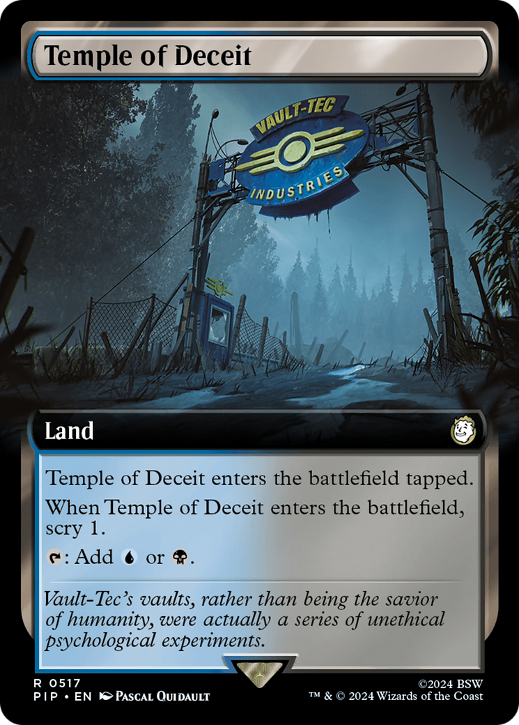 Temple of Deceit (Extended Art) [Fallout] | Devastation Store