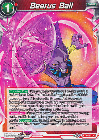 Beerus Ball [BT8-022] | Devastation Store