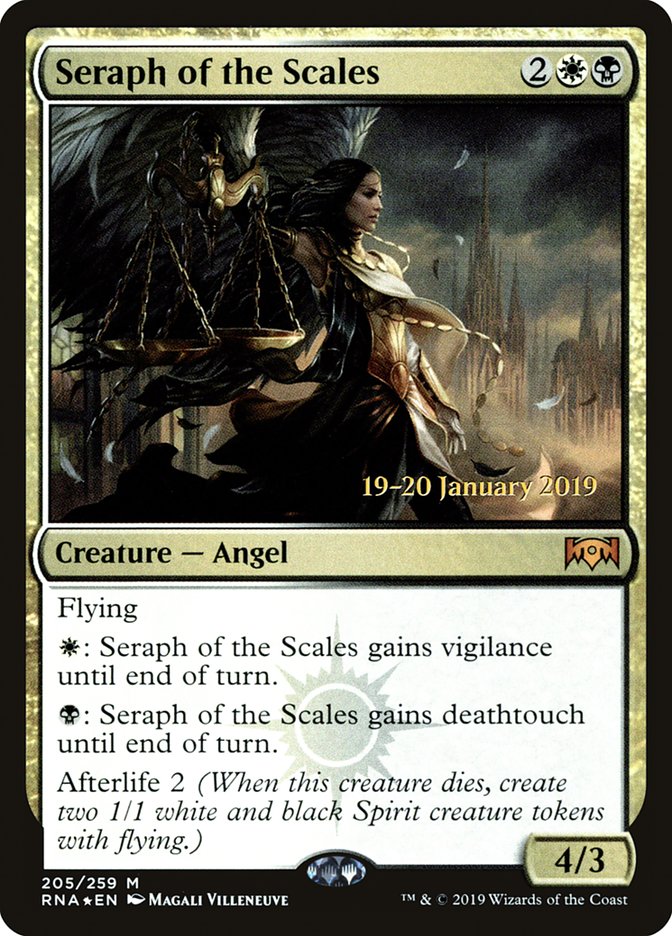 Seraph of the Scales [Ravnica Allegiance Prerelease Promos] | Devastation Store