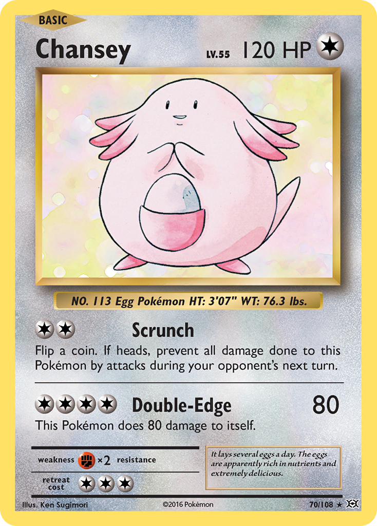 Chansey (70/108) [XY: Evolutions] | Devastation Store