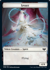 Insect // Spirit (003) Double-sided Token [Innistrad: Crimson Vow Tokens] | Devastation Store