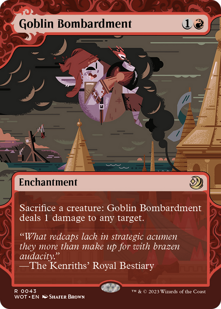Goblin Bombardment [Wilds of Eldraine: Enchanting Tales] | Devastation Store