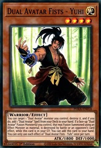 Dual Avatar Fists - Yuhi [PHRA-EN014] Super Rare | Devastation Store