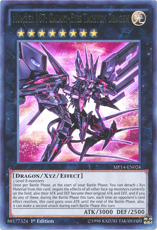 Number 107: Galaxy-Eyes Tachyon Dragon [MP14-EN024] Ultra Rare | Devastation Store