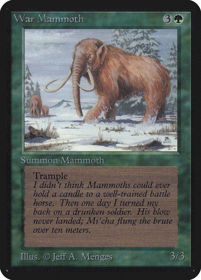 War Mammoth [Limited Edition Alpha] | Devastation Store