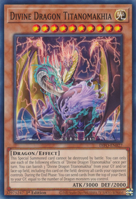 Divine Dragon Titanomakhia [DIFO-EN027] Common | Devastation Store